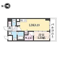 京都府京都市南区吉祥院三ノ宮西町（賃貸マンション1LDK・2階・34.54㎡） その2