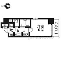 リーガル京都河原町II  ｜ 京都府京都市下京区仏光寺通柳馬場東入仏光寺東町（賃貸マンション1K・2階・19.20㎡） その2