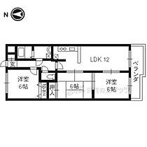 ビューハイツ 202 ｜ 京都府京都市伏見区深草兜山町（賃貸マンション3LDK・2階・65.80㎡） その2