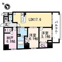 ときわぎ 308 ｜ 京都府京都市山科区東野片下リ町（賃貸マンション3LDK・3階・77.60㎡） その2