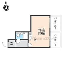 京都府京都市南区東九条北松ノ木町（賃貸マンション1R・7階・20.05㎡） その2