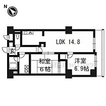 パインフィールド吉祥院 302 ｜ 京都府京都市南区吉祥院九条町（賃貸マンション2LDK・3階・62.59㎡） その2