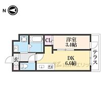 京都府京都市山科区厨子奥矢倉町（賃貸マンション1DK・1階・25.16㎡） その2