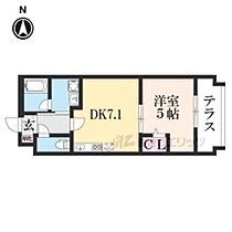 京都府京都市伏見区両替町１２丁目（賃貸マンション1DK・地下1階・28.40㎡） その2