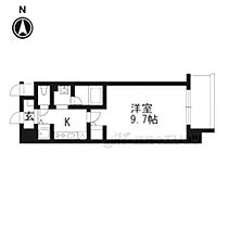 京都府京都市右京区西京極南庄境町（賃貸マンション1K・4階・27.94㎡） その2