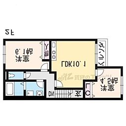 リオグランデ 2LDKの間取図画像
