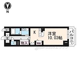 ステラ・ランド 1Kの間取図画像