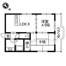 ボーリバージュ 205 ｜ 京都府京都市伏見区納所町（賃貸マンション2LDK・2階・43.00㎡） その2