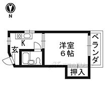 グリシーヌ丹波橋 202 ｜ 京都府京都市伏見区城通町（賃貸アパート1K・2階・21.00㎡） その2