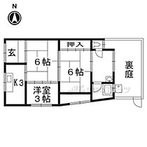 第三小富士荘 1 ｜ 京都府京都市伏見区向島二ノ丸町（賃貸アパート2K・1階・43.51㎡） その2