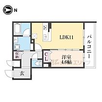 京都府京都市南区上鳥羽堀子町（賃貸マンション1LDK・4階・42.52㎡） その2