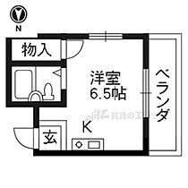 クイーンズコートヒロ 102 ｜ 京都府京都市伏見区桃山水野左近西町（賃貸マンション1R・1階・16.20㎡） その2