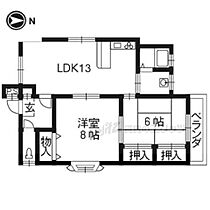 メゾン笹野 302 ｜ 京都府宇治市五ヶ庄大林（賃貸マンション2LDK・3階・64.62㎡） その2