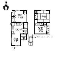 菟道荒槇27-3貸家