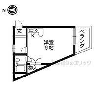 ジョイフルうじ 308 ｜ 京都府宇治市五ヶ庄梅林（賃貸マンション1R・3階・26.13㎡） その2