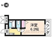 京都府京都市伏見区竹田中内畑町（賃貸マンション1K・2階・19.76㎡） その2