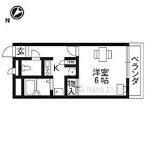 京都府京都市伏見区深草大亀谷東古御香町（賃貸アパート1K・2階・20.28㎡） その2