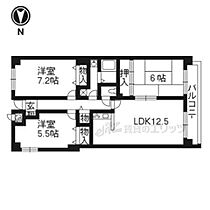 京都府宇治市五ヶ庄戸ノ内（賃貸マンション3LDK・7階・70.56㎡） その2