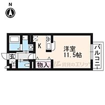 Ａｐａｒｔｍｅｎｔ　Ａｎｊｕ 101 ｜ 京都府京都市伏見区竹田中内畑町（賃貸アパート1R・1階・30.39㎡） その2