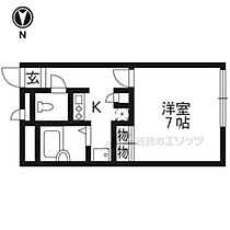 レオパレス万帖敷ＫＫＴ 204 ｜ 京都府京都市伏見区深草大亀谷万帖敷町（賃貸アパート1K・2階・20.28㎡） その2