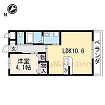 京都府宇治市神明宮北（賃貸マンション1LDK・3階・40.37㎡） その2