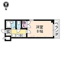 京都府京都市下京区下松屋町通丹波口下る突抜一丁目（賃貸マンション1K・4階・22.07㎡） その1