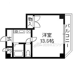 レ・タン・ドゥ・ラ・メールCK1 1Kの間取図画像