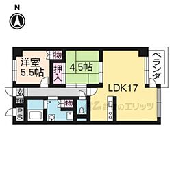 インペリアル明日香 3LDKの間取図画像