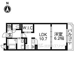 エアリーヒルズ小野 1LDKの間取図画像