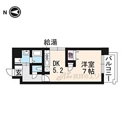 Cosmo3 ワンルームの間取図画像