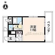 京都府京都市中京区聚楽廻松下町（賃貸マンション1K・6階・30.00㎡） その2