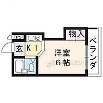 サンハイム島谷 202 ｜ 京都府京都市上京区六軒町通下長者町西入利生町（賃貸マンション1K・2階・16.20㎡） その2