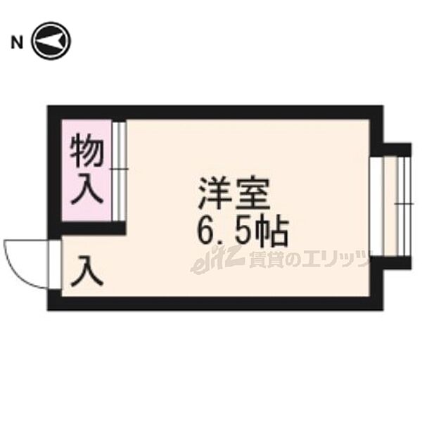 歓山荘 2F-17｜京都府京都市左京区北白川伊織町(賃貸アパート1R・2階・12.00㎡)の写真 その2