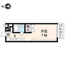 ハイツグリンカ 203 ｜ 京都府京都市北区紫野今宮町（賃貸アパート1K・2階・17.00㎡） その2