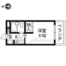 Ｊ-ｃｕｂｅ曼殊院 203 ｜ 京都府京都市左京区高野玉岡町（賃貸マンション1K・2階・17.58㎡） その2