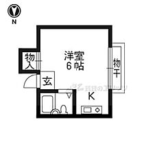 メゾンドアリス 3-G ｜ 京都府京都市東山区三条通大橋東五丁目西海子町（賃貸マンション1R・3階・18.30㎡） その2