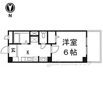 京都府京都市中京区西ノ京小堀町（賃貸マンション1K・4階・22.50㎡） その2