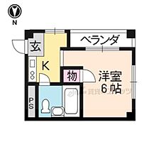 京都府京都市上京区浄福寺通五辻下ル有馬町（賃貸マンション1R・4階・17.00㎡） その2