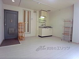 京福電気鉄道北野線 北野白梅町駅 徒歩20分の賃貸マンション 2階ワンルームのリビング/ダイニング