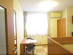 レオパレスウエストI 201 2階1Kのリビング/ダイニング