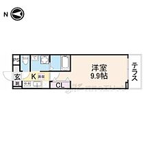 フランあおい 104 ｜ 京都府京都市左京区下鴨塚本町（賃貸アパート1K・1階・29.72㎡） その2