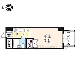 山陰本線 円町駅 バス5分 北野白梅町下車 徒歩1分