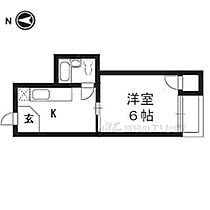 京都府京都市上京区下立売通黒門西入橋西二町目（賃貸マンション1K・2階・25.00㎡） その2