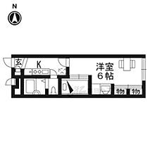 レオパレスモイスン 203 ｜ 京都府京都市右京区嵯峨野西ノ藤町（賃貸アパート1K・2階・22.35㎡） その2