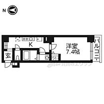 グリシーヌ京都西院 203 ｜ 京都府京都市右京区西院乾町（賃貸マンション1K・2階・27.94㎡） その2