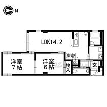 ヴィラスタジオーネ御所南 101 ｜ 京都府京都市中京区押小路通柳馬場東入橘町（賃貸マンション2LDK・1階・61.68㎡） その2