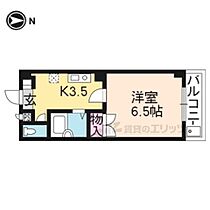 モーツアルトハウス 206 ｜ 京都府京都市中京区西ノ京円町（賃貸マンション1K・2階・23.00㎡） その2