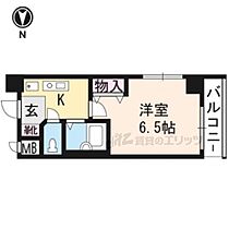 京都府京都市中京区室町通御池上る御池之町（賃貸マンション1K・6階・20.72㎡） その2