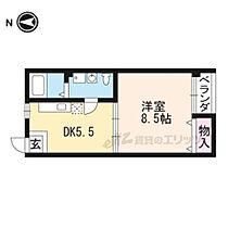 京都府京都市中京区西ノ京伯楽町（賃貸マンション1K・4階・31.00㎡） その2