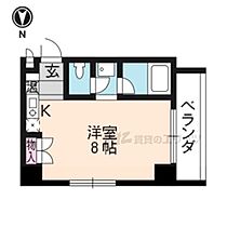 ロベルージュマツイ 207 ｜ 京都府京都市中京区姉小路通東洞院東入笹屋町（賃貸マンション1R・2階・21.78㎡） その2